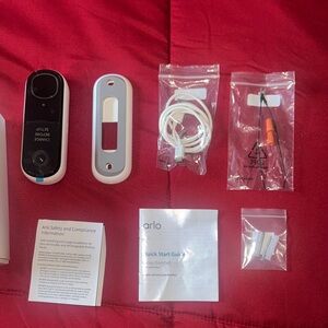 Black and White Video Doorbell